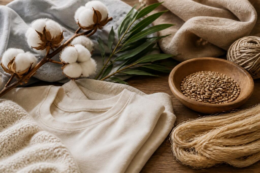 Natuurlijke grondstoffen voor kleding: wat zijn de voordelen?